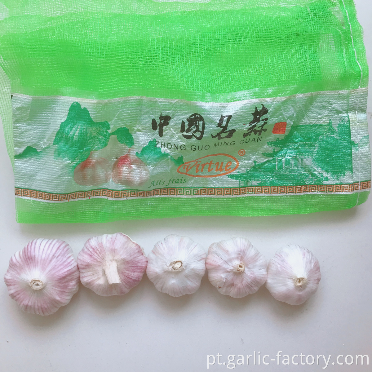 normal white Garlic in packages from jin xiang